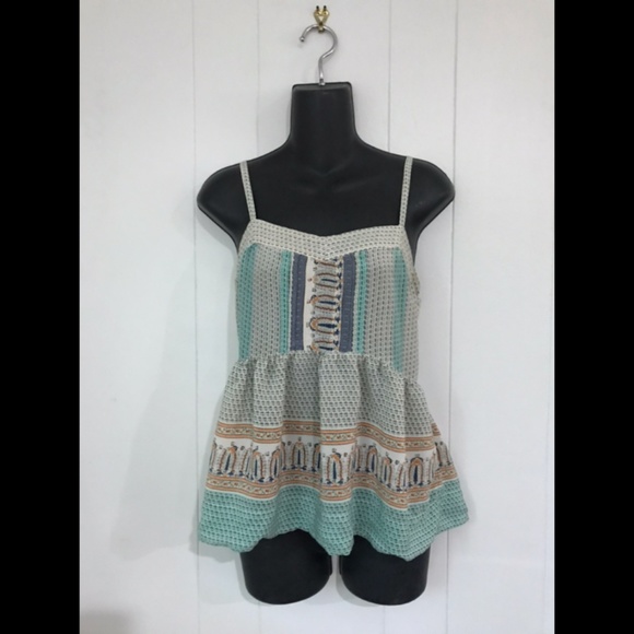 ANTHROPOLOGIE Vanessa Virginia 100% SILK Tank Top - Picture 2 of 5